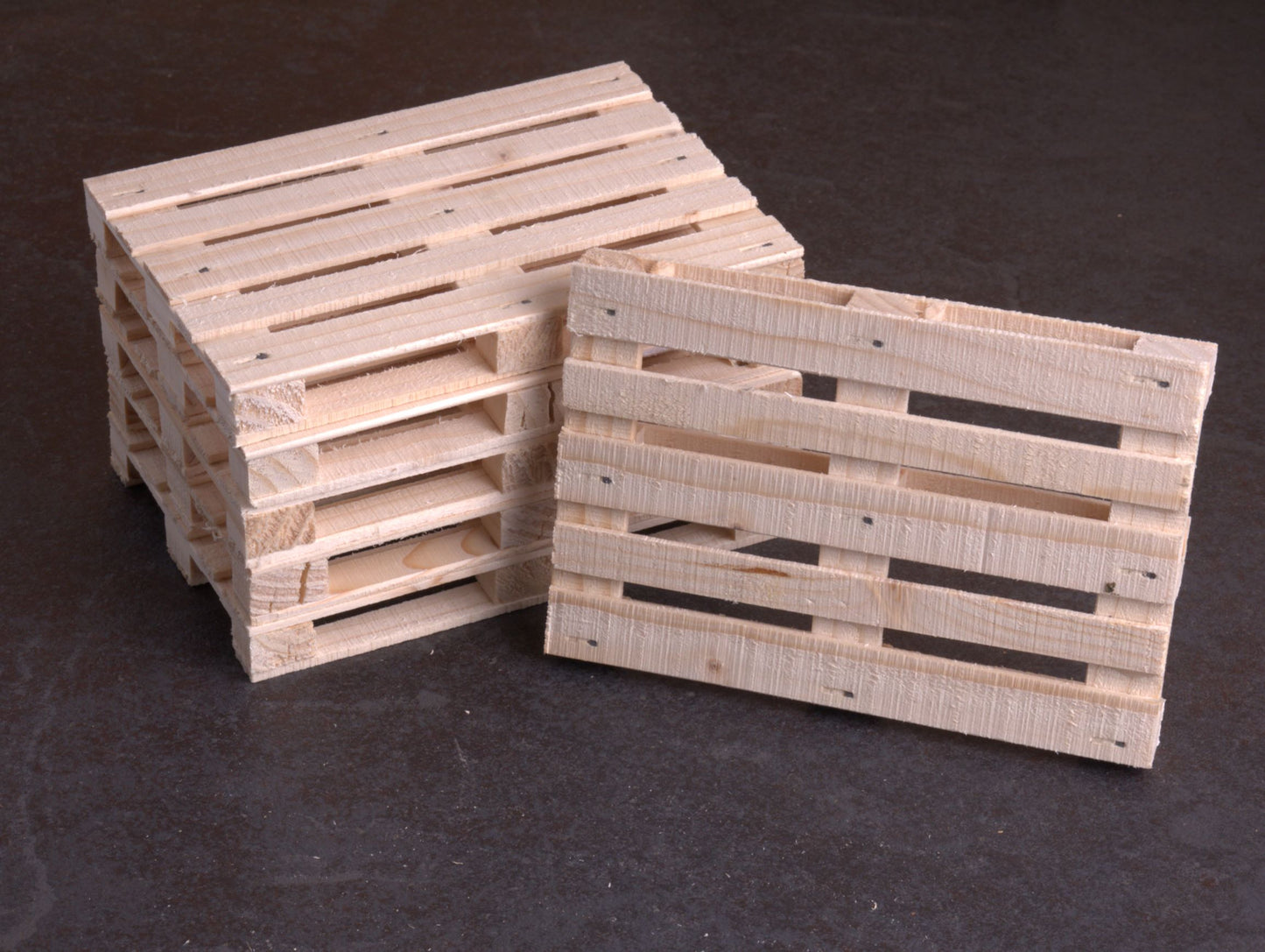 Grenen Mini Europallets (Set van 2 Maten)