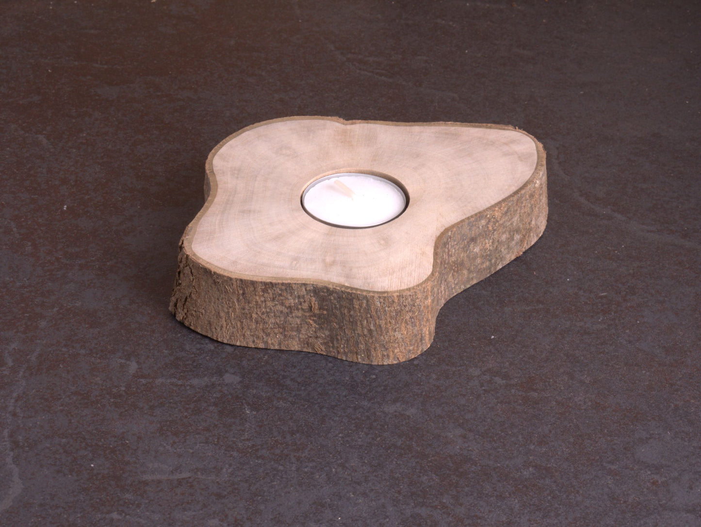 Theelicht van hardhout