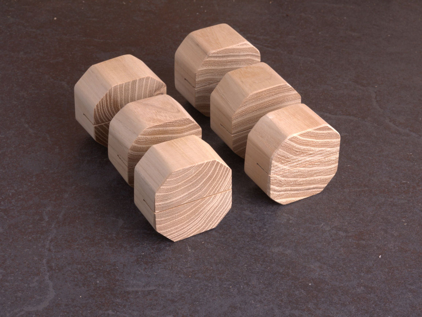 Hardwood card/photo holder