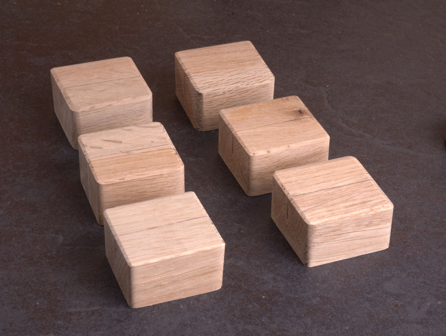 Hardwood card/photo holder