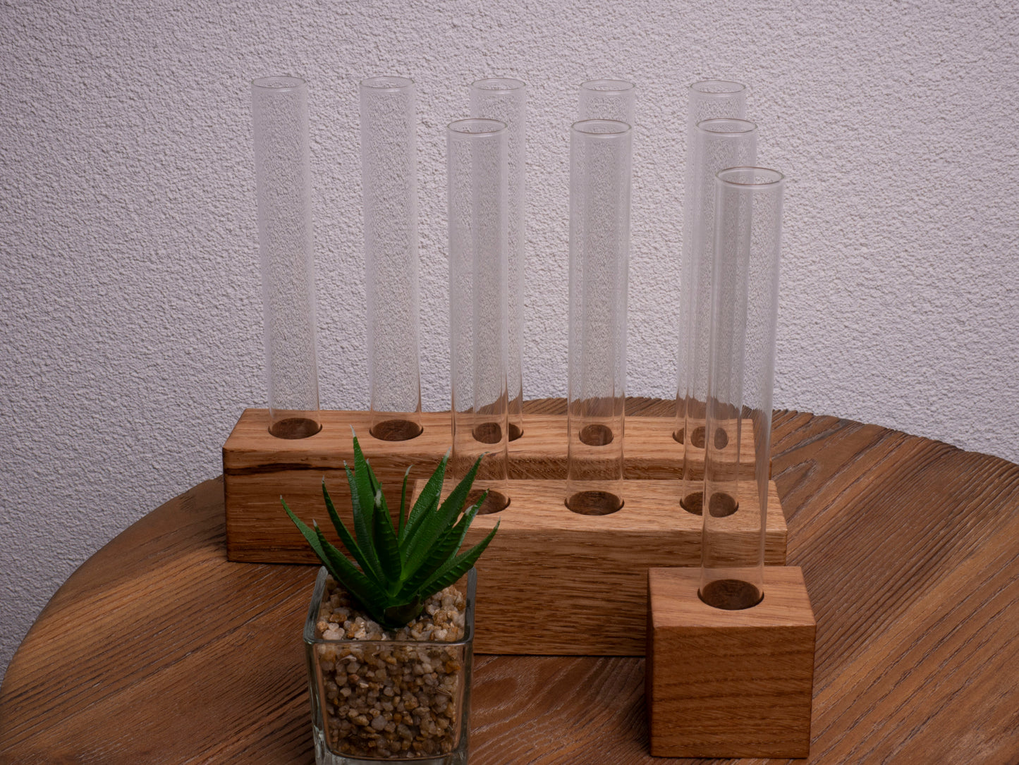 Set reageerbuis vaasjes
